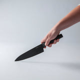 BergHOFF Ron Stainless Steel 6pc Knife Block Set, Black