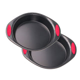 BergHOFF 11Pc Perfect Slice Bakeware Set, Grey & Red