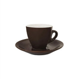 Lorren Home Porcelain Espresso Cups & Saucers, Set of 6