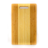 BergHOFF Bamboo 14.2" x 8.7" Rectangle Cutting Board, Two-Toned with Handle