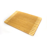 BergHOFF Bamboo 13" x 9" Rectangle Cutting Board, Two-Toned Stripe