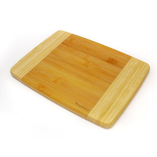 BergHOFF Bamboo 10.6" x 7.7" Rectangle Cutting Board, Two-toned