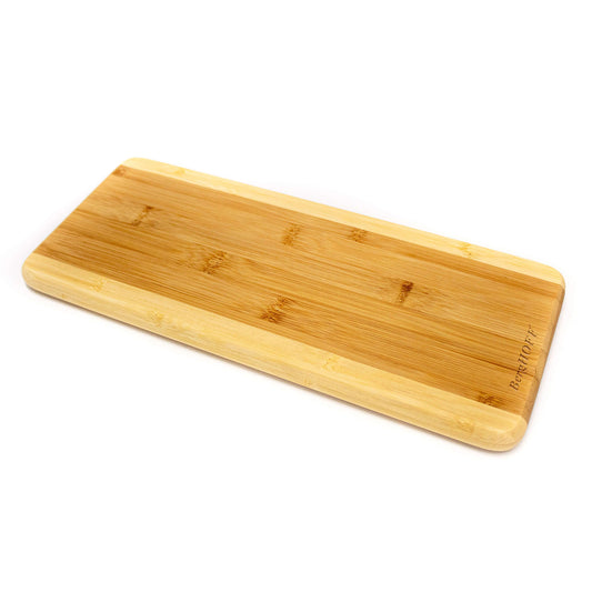 BergHOFF Bamboo 14.2" x 6" Long Rectangle Cutting Board, Two-toned