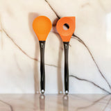 Geminis 2pc Orange Silicone Salad Set