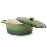 BergHOFF Neo 4pc Cast Iron Cookware Set, 5qt. & 8qt., Green
