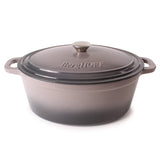BergHOFF Neo 4Pc Cast Iron Cookware Set, 5qt. & 8qt. Dutch Ovens, Matching Lids, Oyster