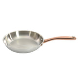 BergHOFF Ouro Gold 5pc 18/10 Stainless Steel Starter Set, Glass Lids, Rose Gold Handles