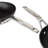 BergHOFF Essentials Nonstick Hard Anodized 11" Deep Skillet 4.3qt. With Glass Lid, Black
