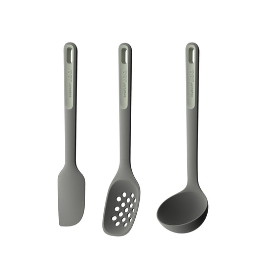 BergHOFF Balance 3Pc Nonstick Silicone Cooking Utensil Set, Recycled Material