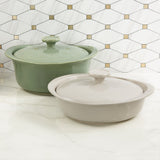BergHOFF Balance 4pc Stone Casserole Set With Stone Cover
