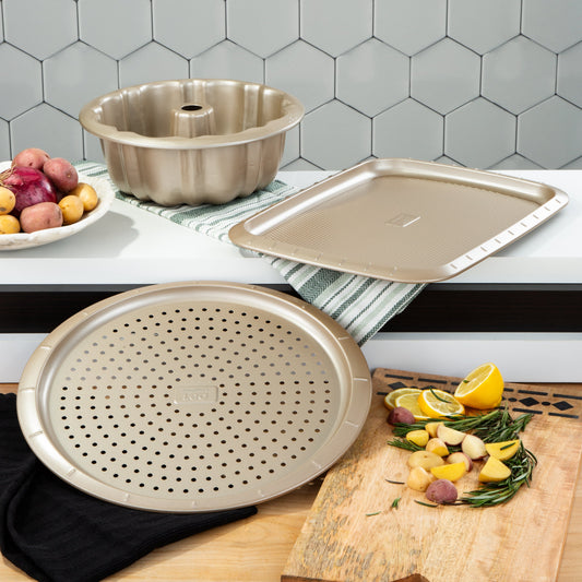 BergHOFF Balance 3Pc Nonstick Carbon Steel Specialty Bakeware Set