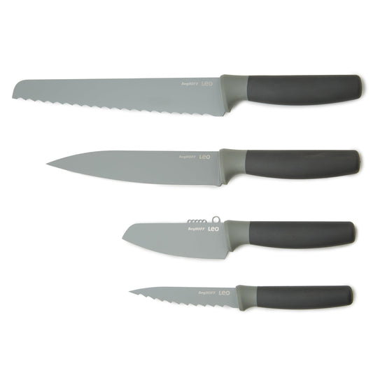 BergHOFF Balance 4Pc Nonstick Knife Set, Recycled Material