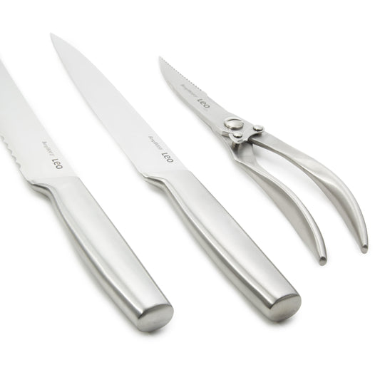 BergHOFF Leo Legacy 3Pc Stainless Steel Cutlery Set