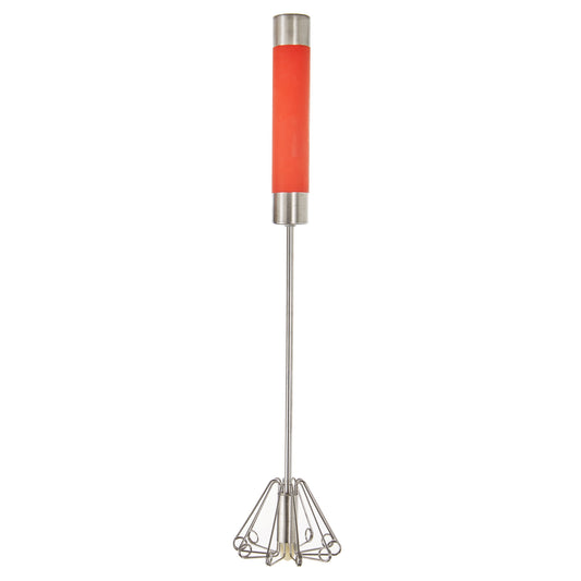 BergHOFF Essentials 18/10 Stainless Steel 14" Miracle Whisk, Red