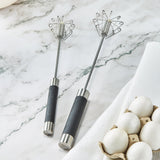 BergHOFF Essentials 2Pc 18/10 Stainless Steel Miracle Whisk Set, Black