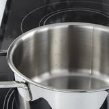 BergHOFF DiNA Helix 5pc Recycled 18/10 Stainless Steel Cookware Set, Glass Lids