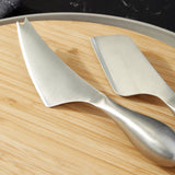 BergHOFF Aaron Probyn 2Pc 18/10 Stainless Steel Gorge Hard and Soft Cheese Knife Set