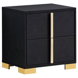 Marceline 4-Piece Full Bedroom Set Black