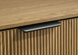 Bennett Mid-Century 5-Drawer Rubberwood Chest Light Oak