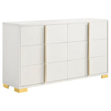 Marceline 4-Piece Eastern King Bedroom Set White