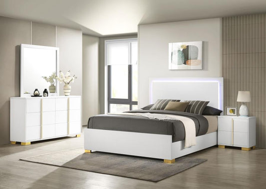 Marceline 4-Piece Queen Bedroom Set White