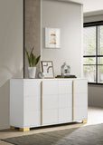 Marceline 6-drawer Dresser White