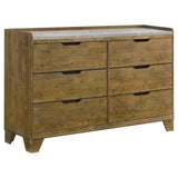 Henderson 5-Piece Queen Bedroom Set Medium Oak