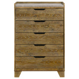 Henderson 5-Drawer Chest Medium Oak