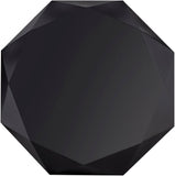 Gemma Unique Diamond Shape Coffee Table in Matte Black Steel - Contemporary Design for Modern Homes