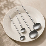 Vintage Stainless Steel Long Handle Coffee Spoon