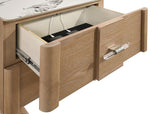 Leanne 5-piece Queen Bedroom Set Light Oak