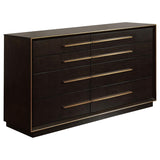 Durango 4-Piece Eastern King Bedroom Set Smoked Peppercorn