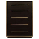 Durango 5-drawer Bedroom Chest Smoked Peppercorn