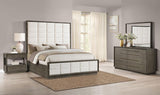 Durango 5-Piece California King Bedroom Set Taupe Oak