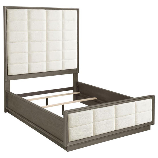 Durango 5-Piece Queen Bedroom Set Taupe Oak