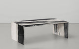 Canova Coffee Table - Handcrafted Genuine Marble with Elegant Design for a Chic Living Room Refresh