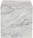 Canova End Table - Handcrafted Genuine Marble with Elegant Design for Contemporary Living Spaces