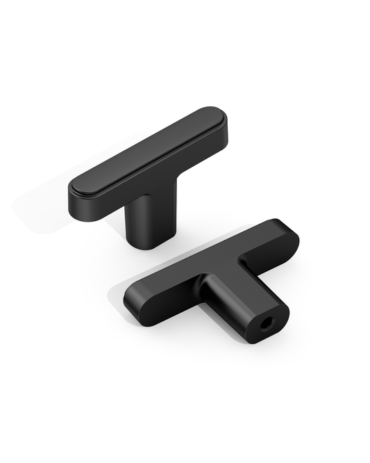 DESIGN2244 Champagne Bronze Cabinet Knobs | Rectangle Drawer Pulls for Kitchen&Bathroom