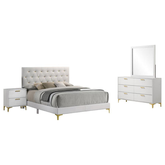 Kendall 5-Piece Queen Bedroom Set White
