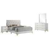 Kendall 4-Piece Queen Bedroom Set White