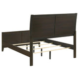 Wilkes 4-Piece Eastern King Bedroom Set with Upholstered Bed Dark Cocoa