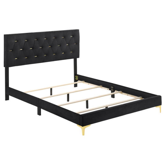 Kendall 4-Piece Queen Bedroom Set Black