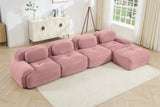 MIA 152'' 4-Seater Sofa with 1 Ottoman
