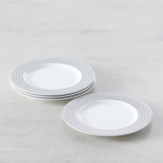 Ornament Black Plate 9"