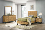 Kaywood 4-piece Twin Bedroom Set Natural Pine