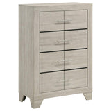 Trenton 5-Piece Full Bedroom Set Rustic Cream