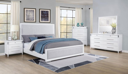 Gracemont 4-Piece Queen Bedroom Set White