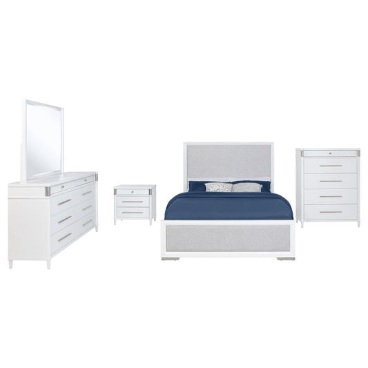Gracemont 4-Piece Queen Bedroom Set White