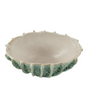 Sunken Boat Oval Green Bowl