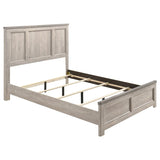 Nevado 5-Piece Queen Panel Bedroom Set Grey and Weathered Taupe